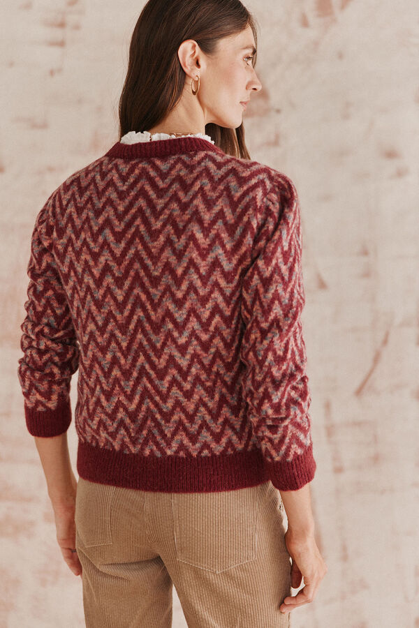 Hoss Intropia Teodosia. Jersey greca Multicolor