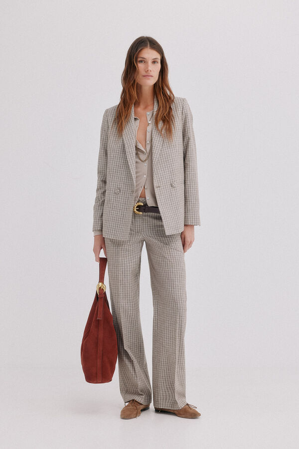 Hoss Intropia Eleanor. Blazer cruzado Ecru