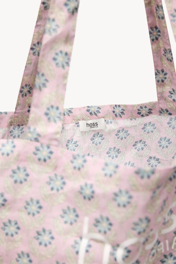Hoss Intropia Tote bag de algod&atilde;o Multicolorido