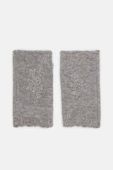 Hoss Intropia Lucina. Capucha bordada Gris