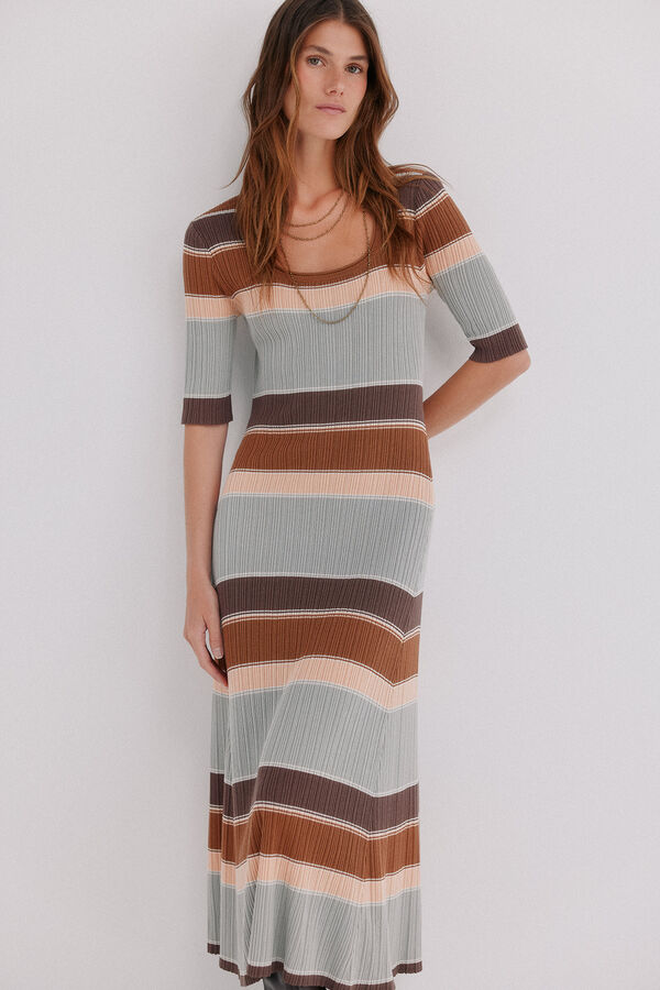 Hoss Intropia Aria. Vestido de punto Multicolor