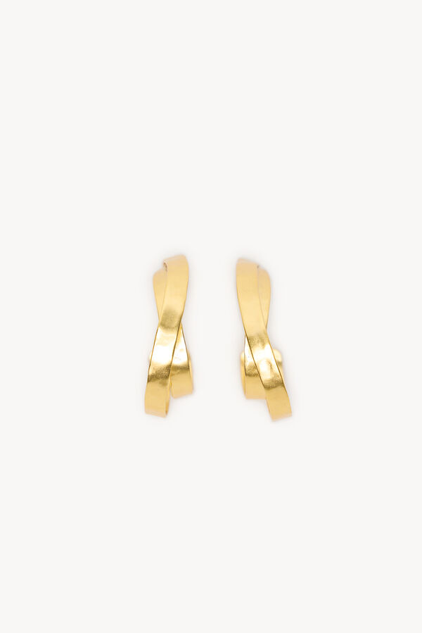 Hoss Intropia Melani. Aros bañados en oro Dorado