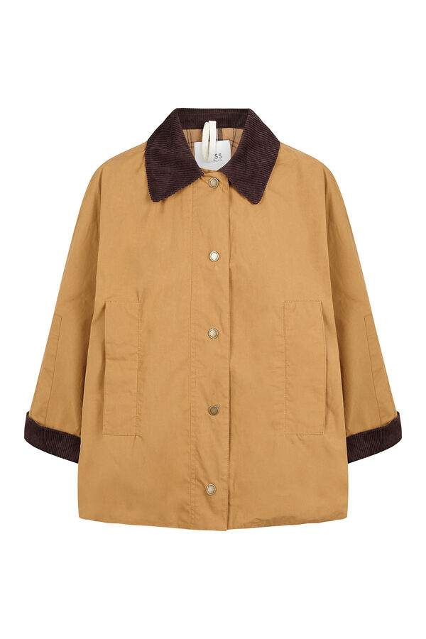 Hoss Intropia Delma. Desportiva tipo capa Amarelo