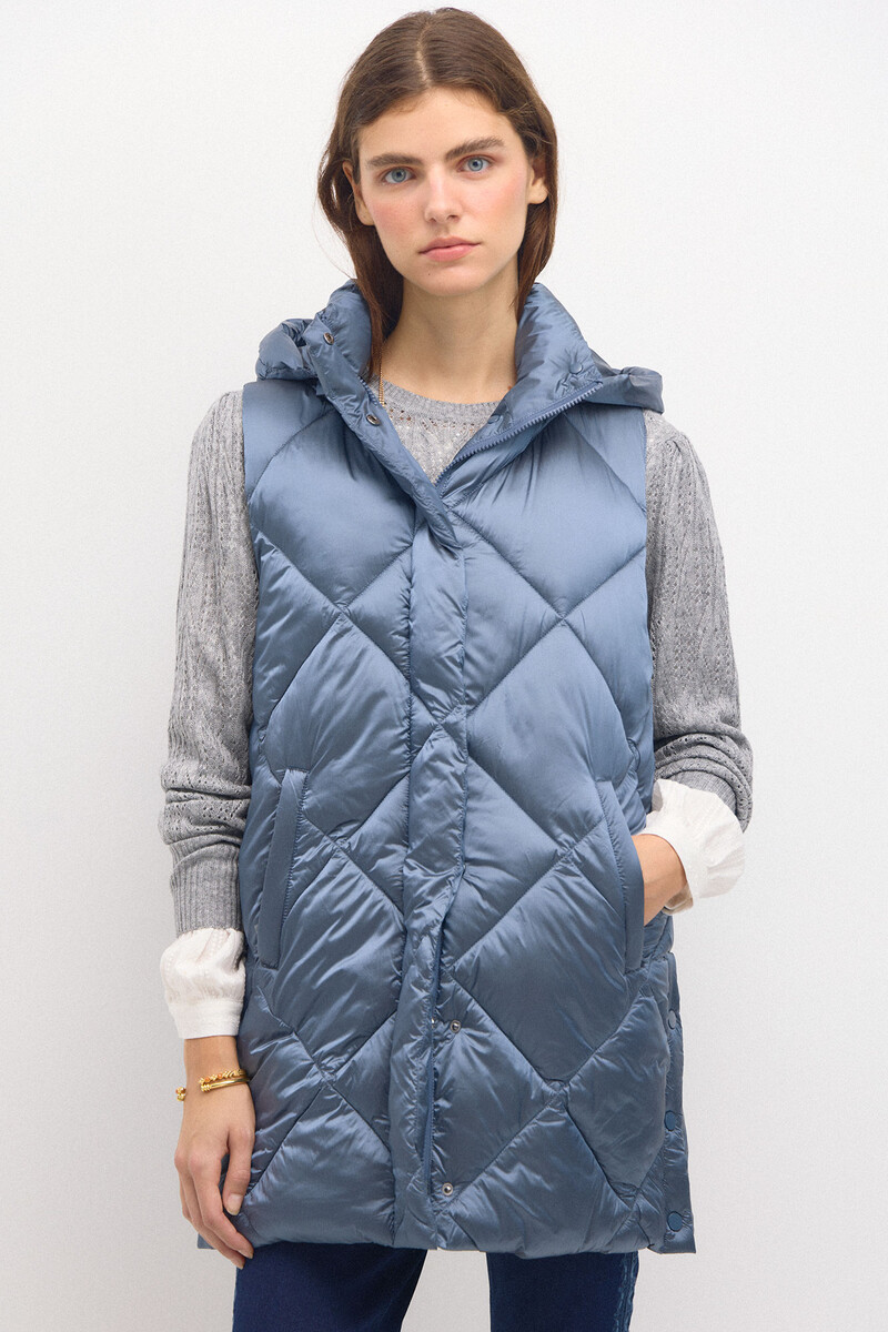 Hoss intropia Chaleco acolchado metalizado Chalecos de