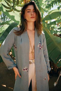 Hoss Intropia Eloise. Kimono Bordado Azul