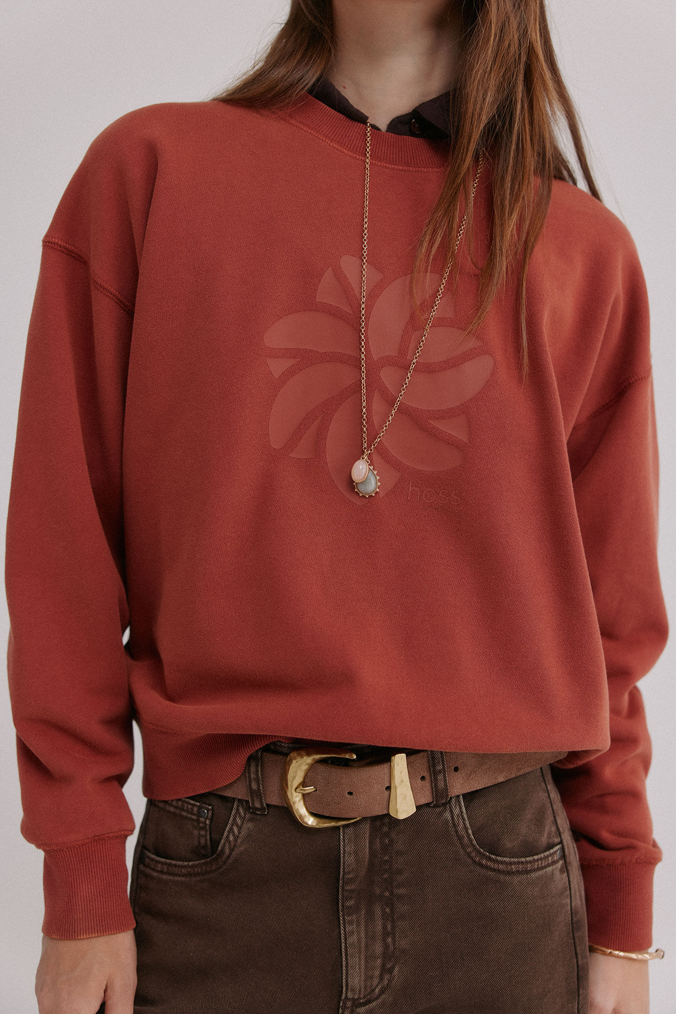 Hoss Intropia Miranda. Sudadera lavada