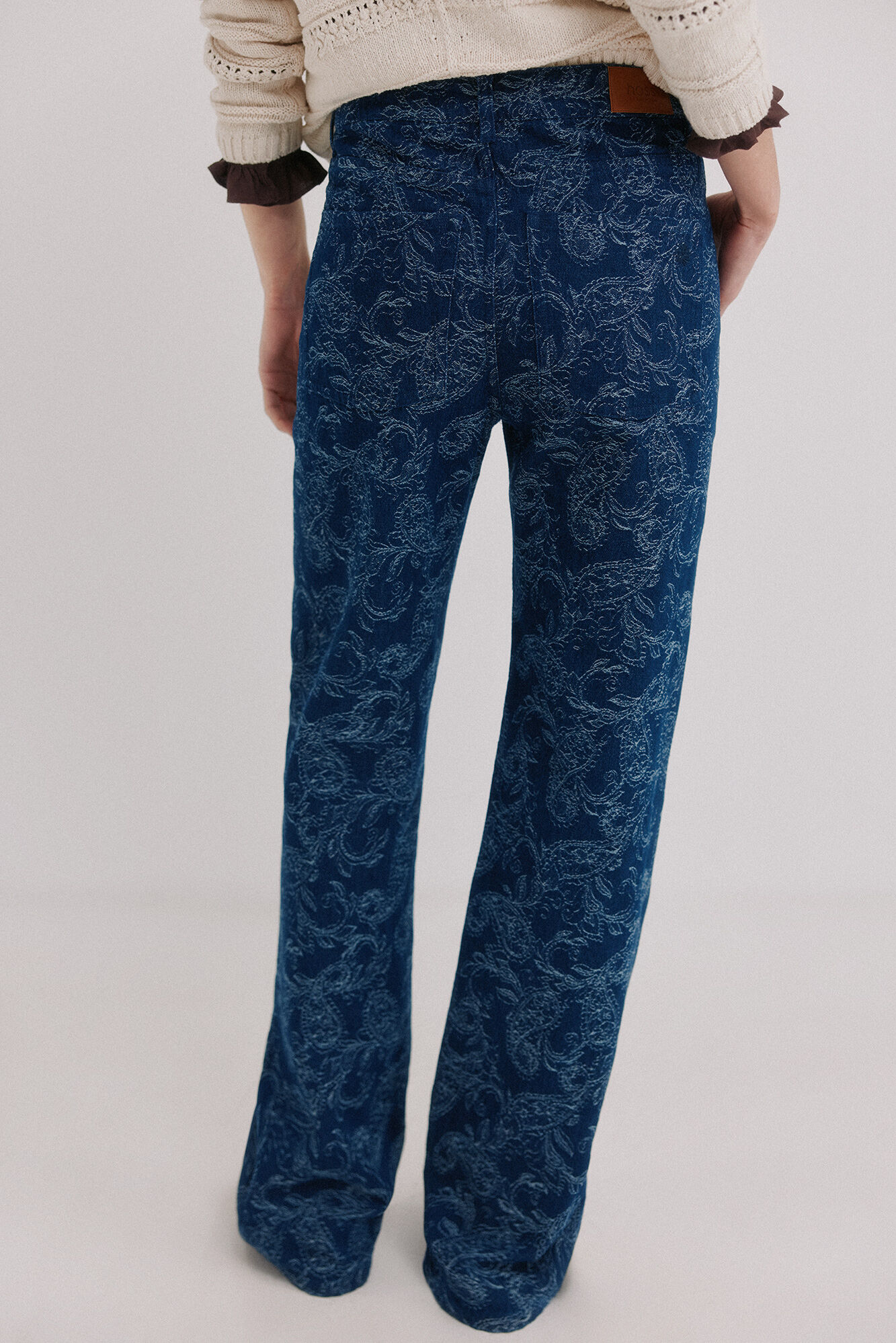 Hoss Intropia Brenda. Vaqueros jacquard