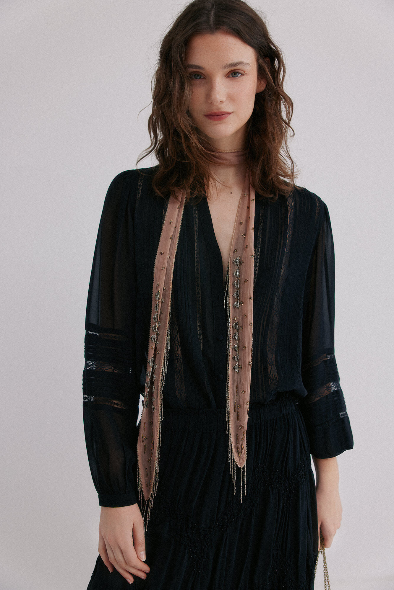 Hoss Intropia Candice. Blusa rom&acirc;ntica