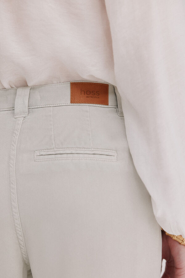 Hoss Intropia Bianca. Denim tencel Gris