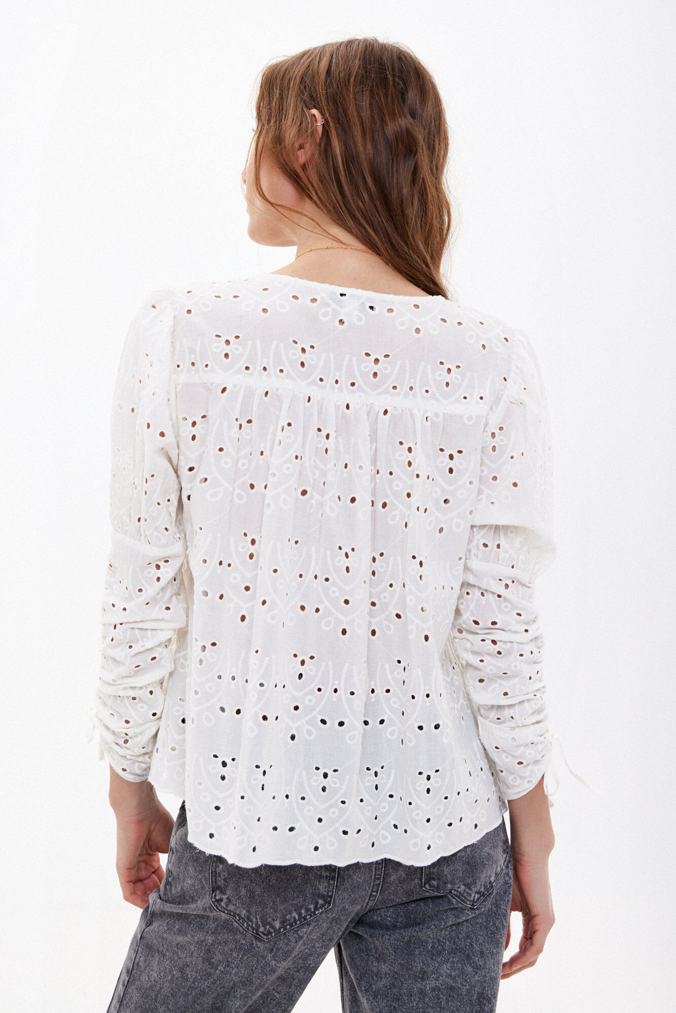 Blusa bordado best sale suizo