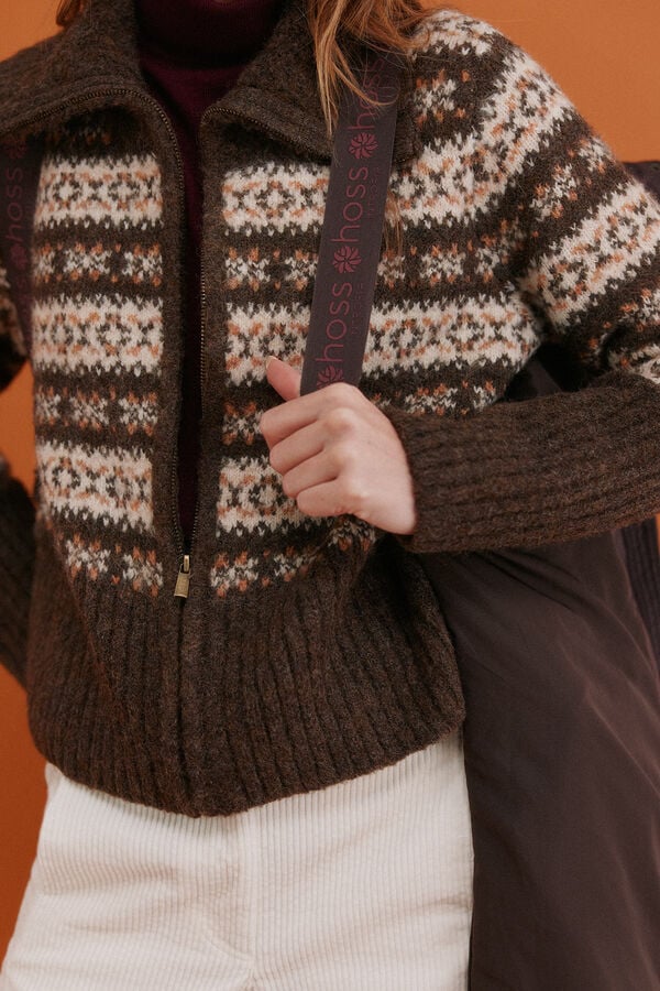 Hoss Intropia Diletta. Desportiva acolchoado Castanho