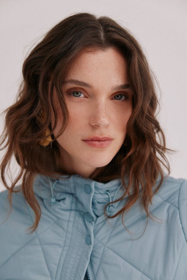 Hoss Intropia Dahlia. Sneaker acolchoada Azul