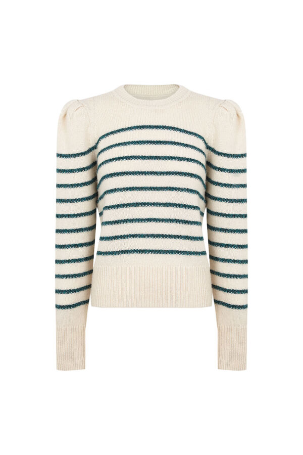 Hoss Intropia Ninnette. Jersey a rayas Estampado blanco