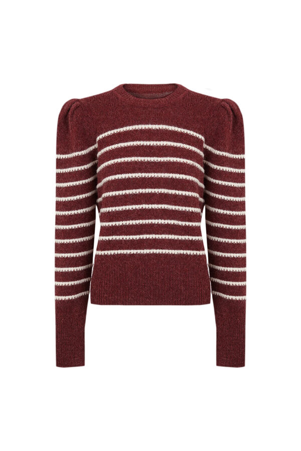 Hoss Intropia Ninnette. Jersey a rayas Granate