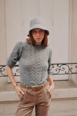 Hoss Intropia Timotea. Jersey calados Gris