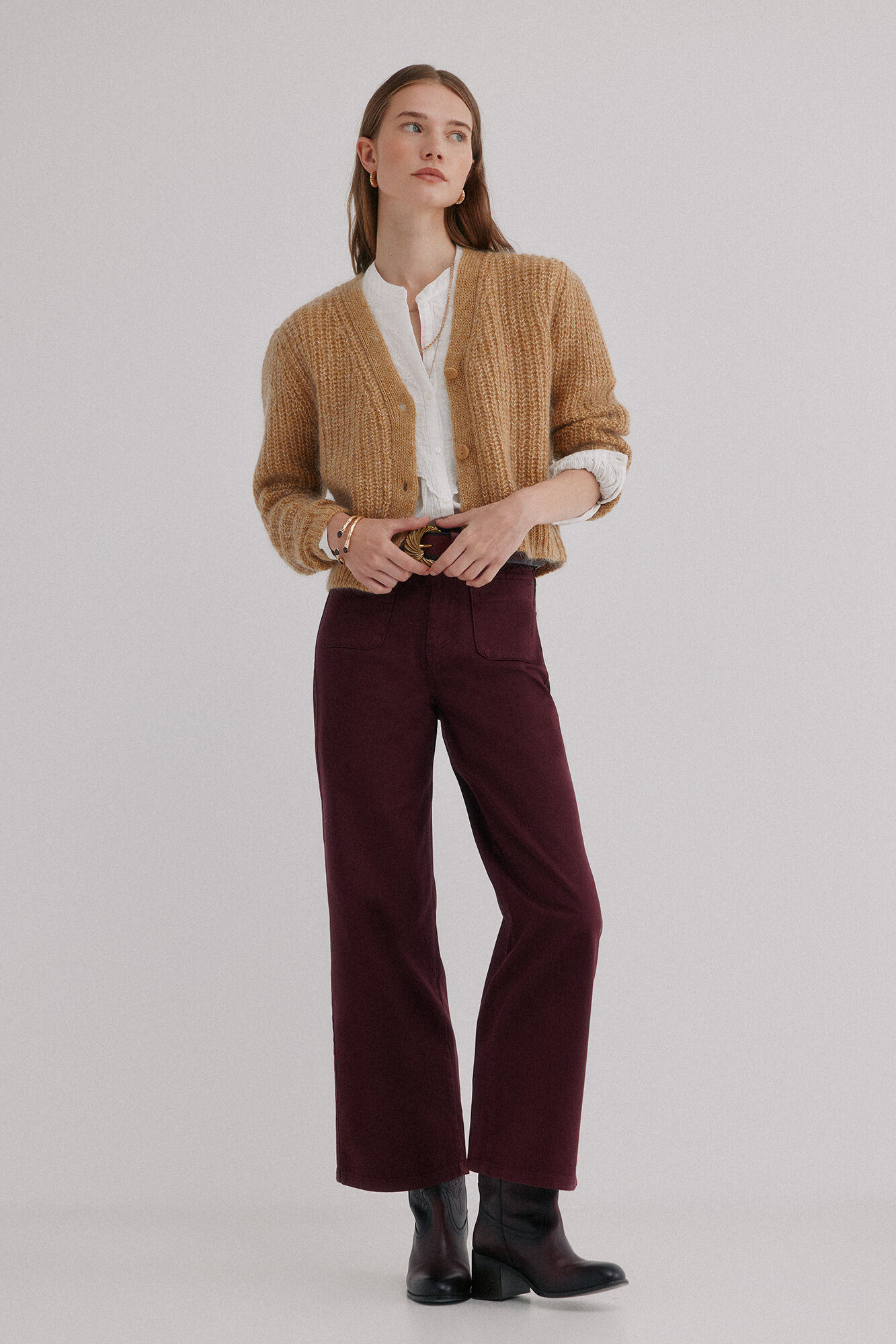 Hoss Intropia N&eacute;rida. Chaqueta de tricot