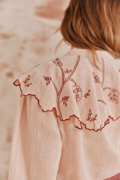 Hoss Intropia Catherine. Blusa cuello. Rosa