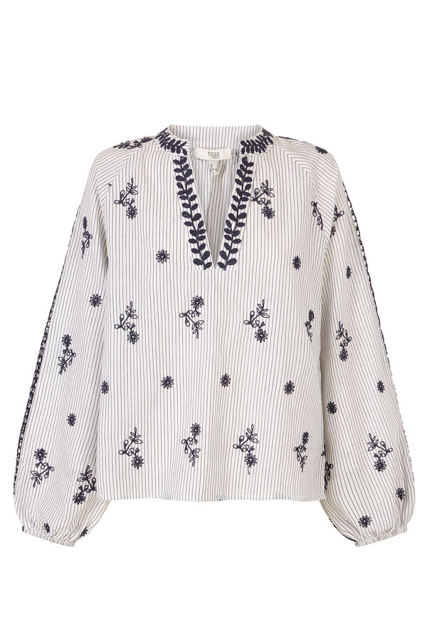 Hoss Intropia Casey. Blusa a rayas Azul