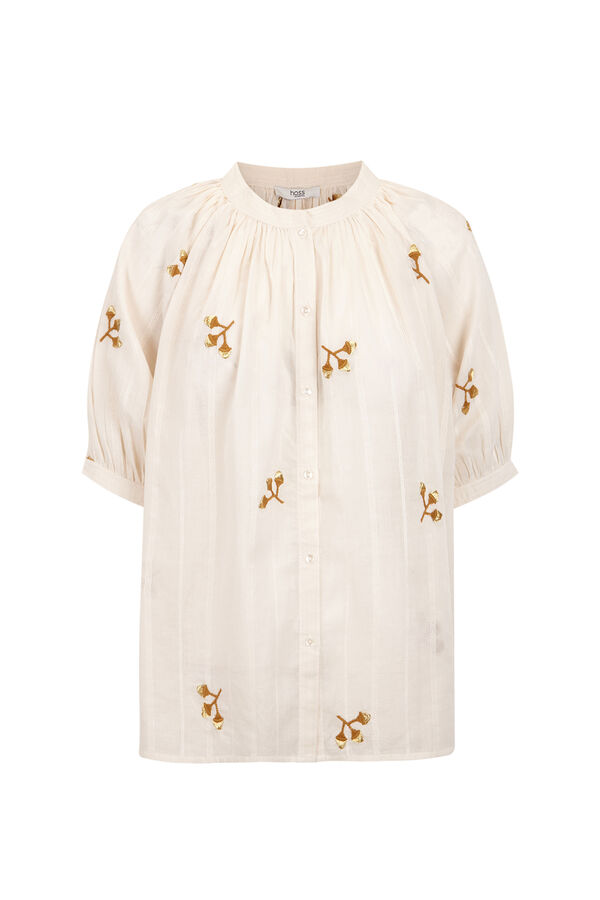Hoss Intropia Gadea. Blusa bordada Amarillo