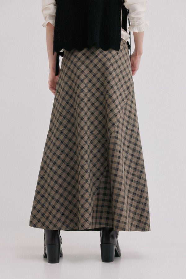 Hoss Intropia Roxe. Falda midi Multicolor