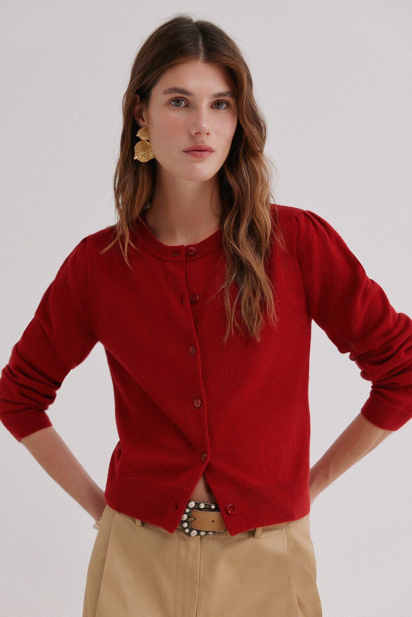 Hoss Intropia Ivelle. C&aacute;rdigan con botones