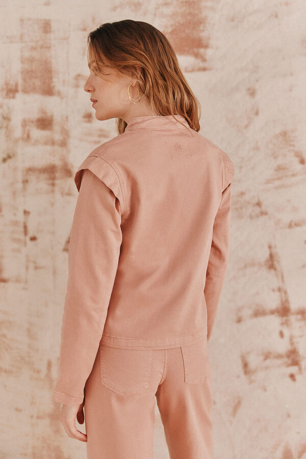 Hoss Intropia Brunella. Chaqueta denim Rosa