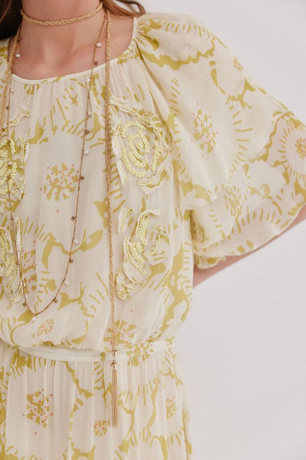 Hoss Intropia Alisha. Vestido largo flu&iacute;do Multicolor