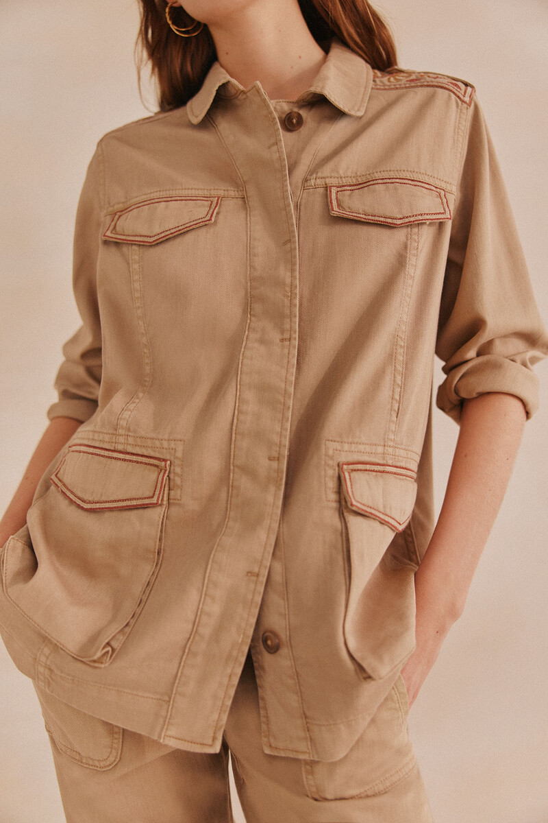 Abrigo Hoss Intropia Rebajas Hoss Intropia Chaqueta Bordada