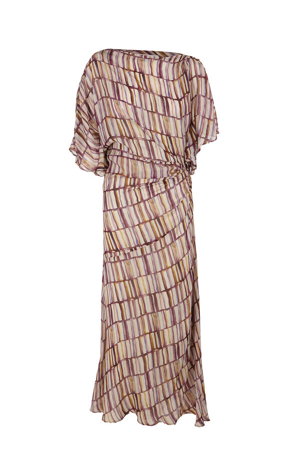 Hoss Intropia Aurora. Vestido estampado Kaki