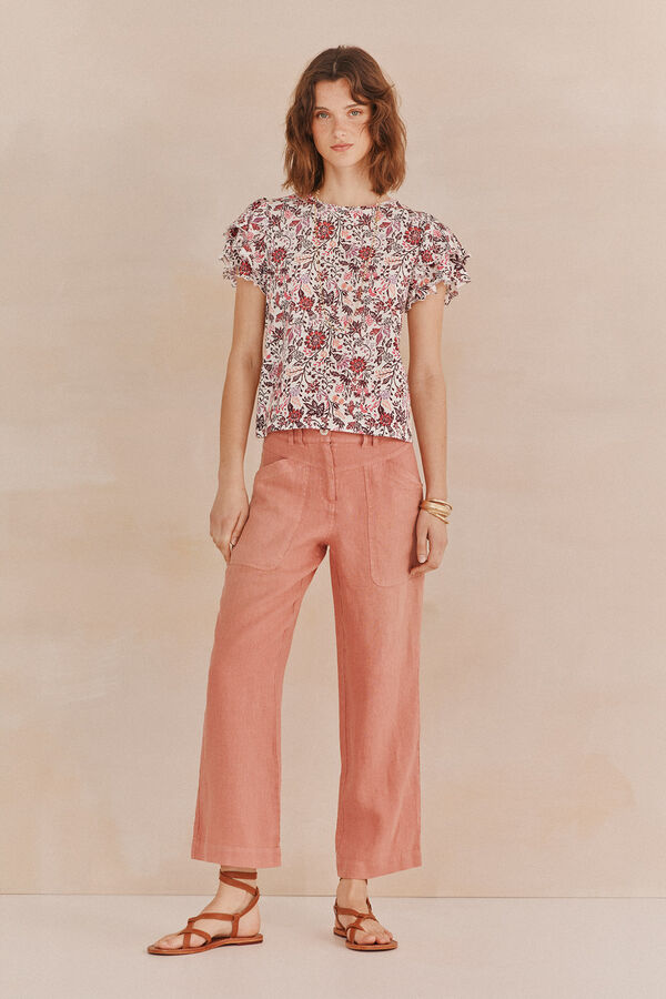 Hoss Intropia Marian. T-shirt estampada Multicolorido
