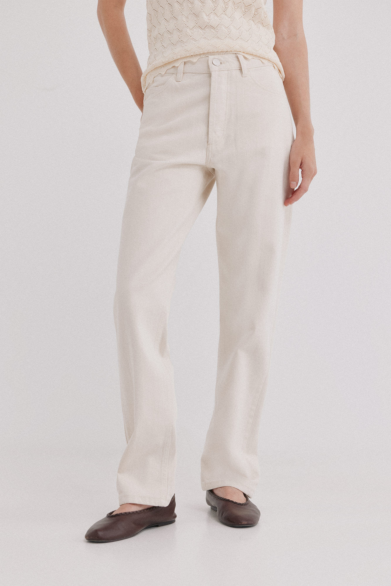 Hoss Intropia Brunella. Jeans tiro alto