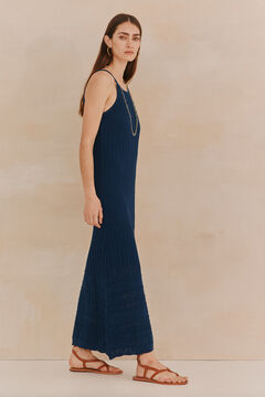 Hoss Intropia Nalia. Vestido tirantes Azul marino