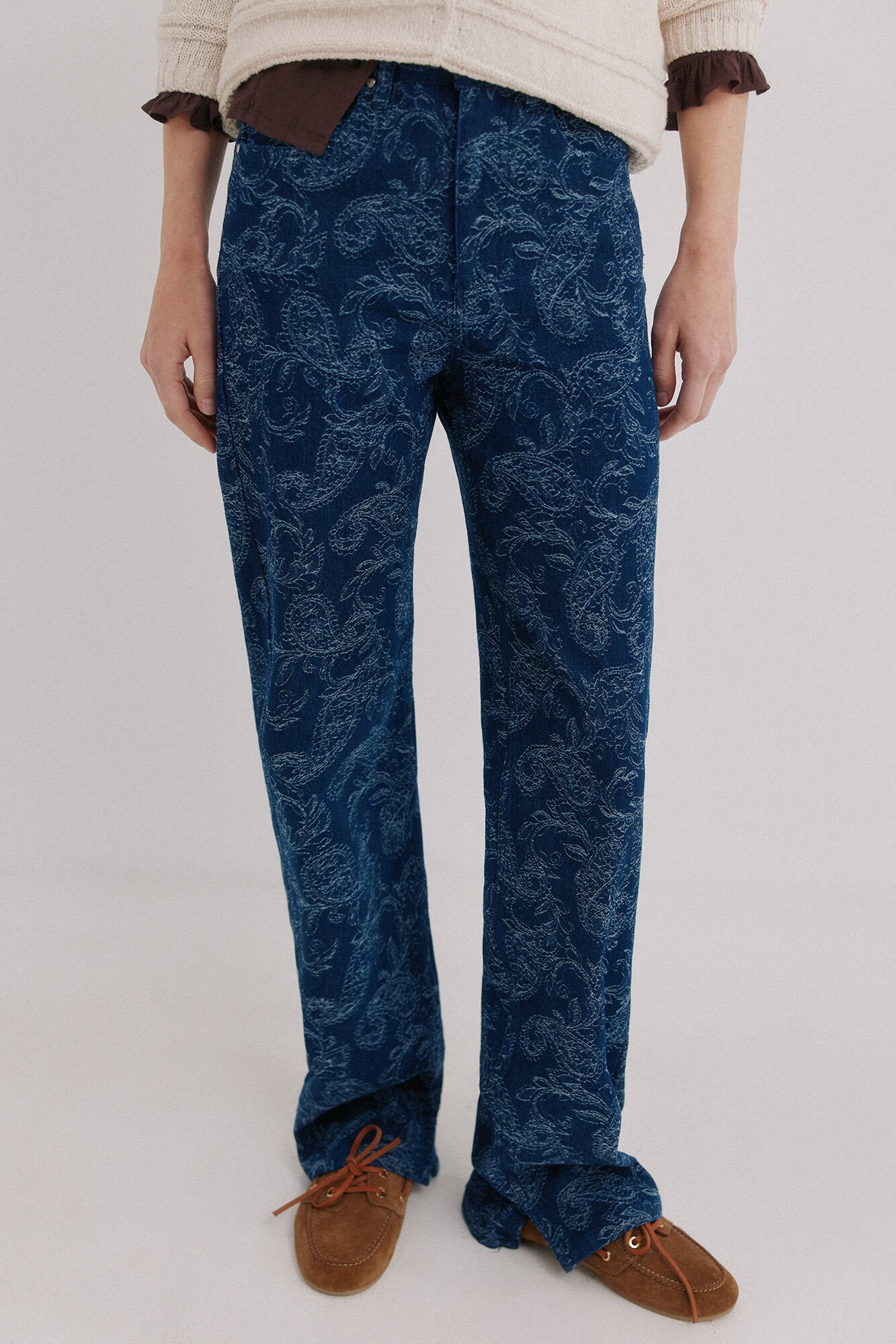 Hoss Intropia Brenda. Jeans jacquard
