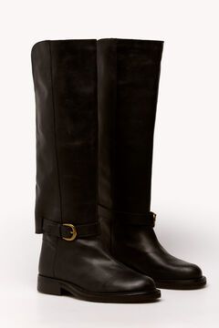 Hoss Intropia Marcela. Botas altas pele Preto
