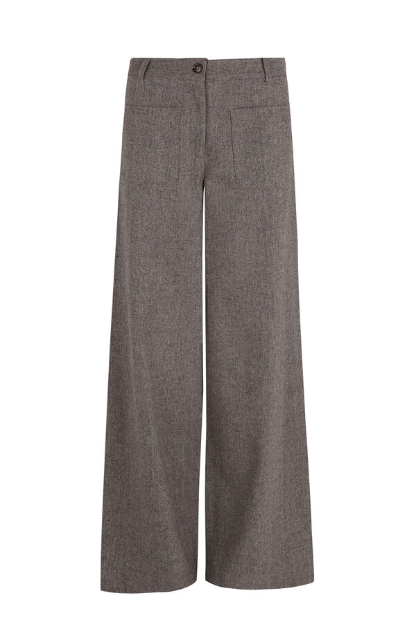 Hoss Intropia Paodra. Pantal&oacute;n culotte Kaki