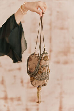 Hoss Intropia Natalie. Mala bordada Dourado