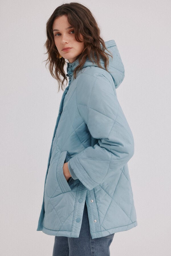 Hoss Intropia Dahlia. Sneaker acolchoada Azul