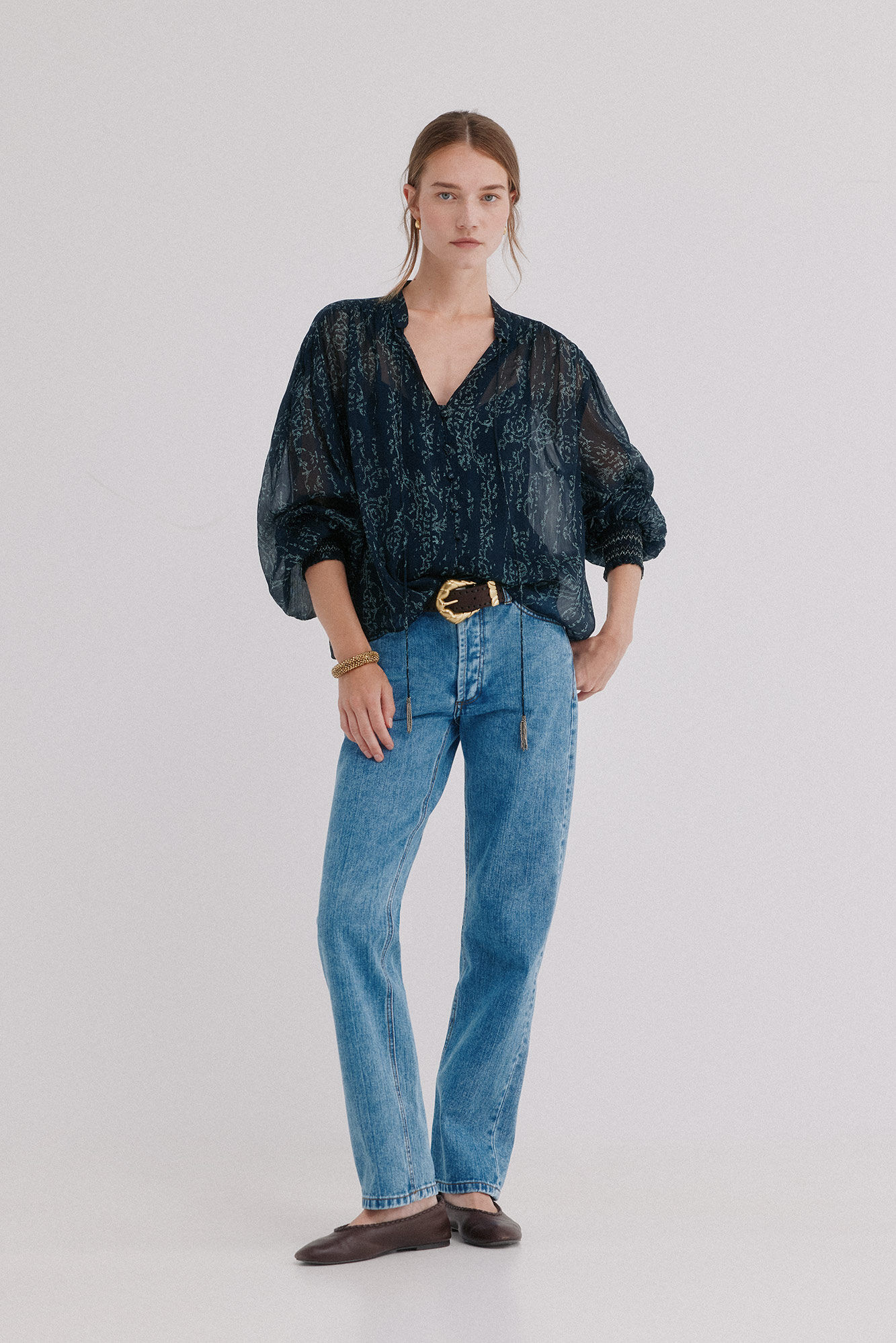 Hoss Intropia Clarise. Blusa estampada