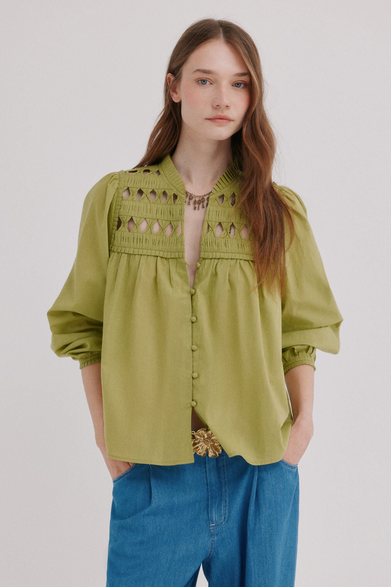 Hoss Intropia Cecile. Blusa manga comprida