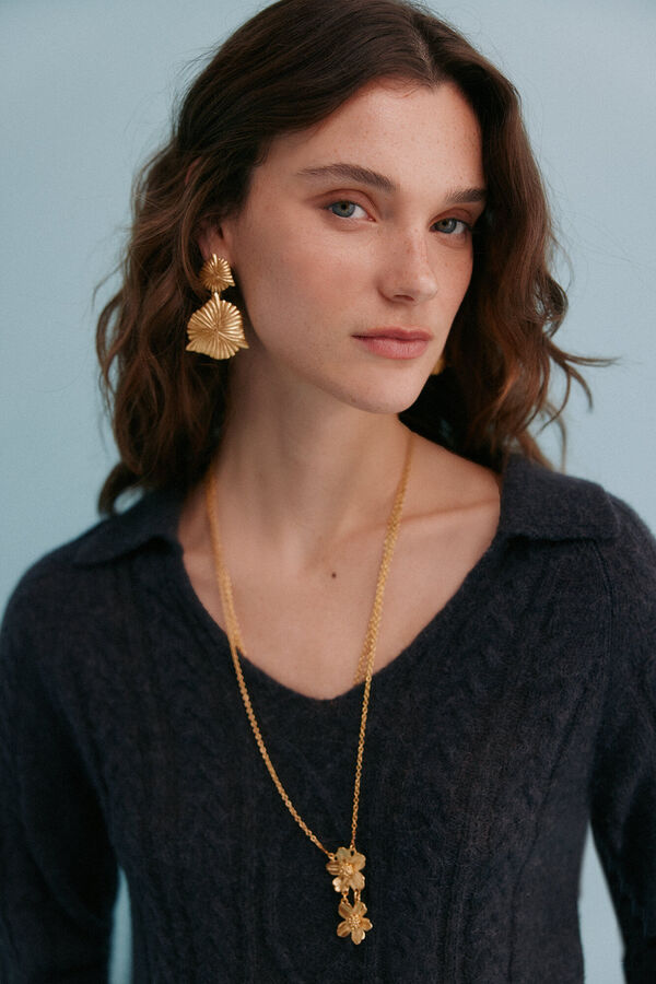 Hoss Intropia Indie. Jersey trenzado Gris