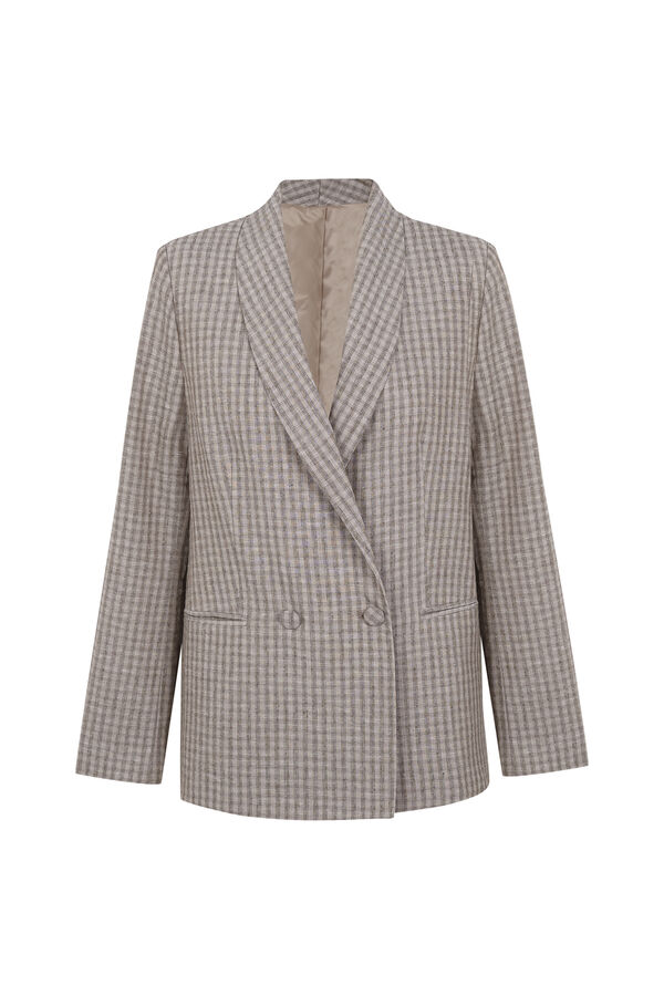 Hoss Intropia Eleanor. Blazer cruzada Marfil