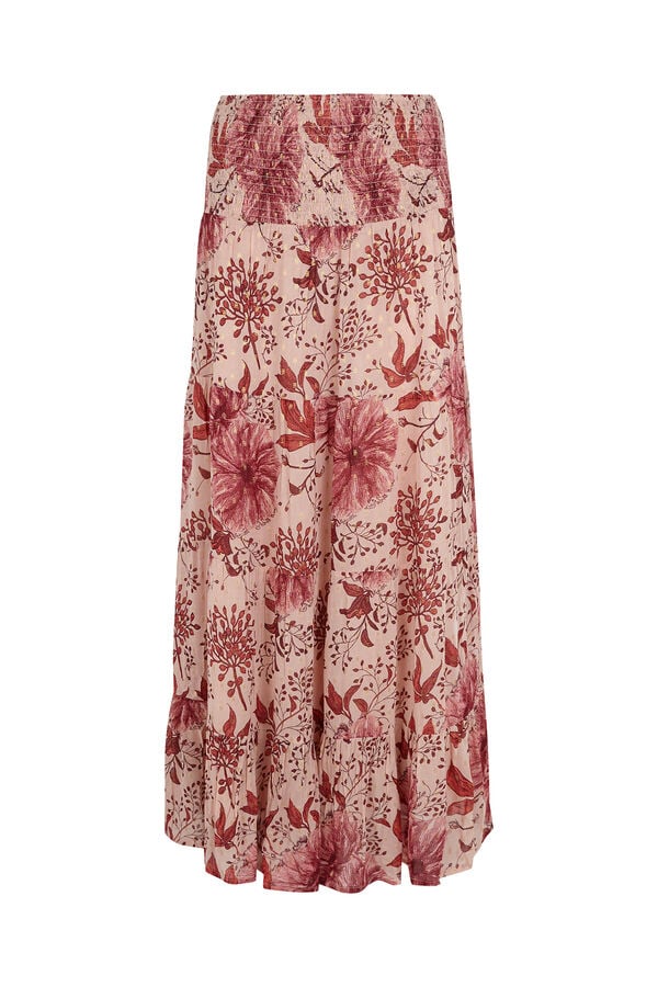 Hoss Intropia Rachel. Saia comprida estampada Multicolorido