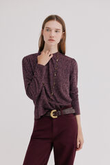 Hoss Intropia Mirel. T-shirt textura Granada