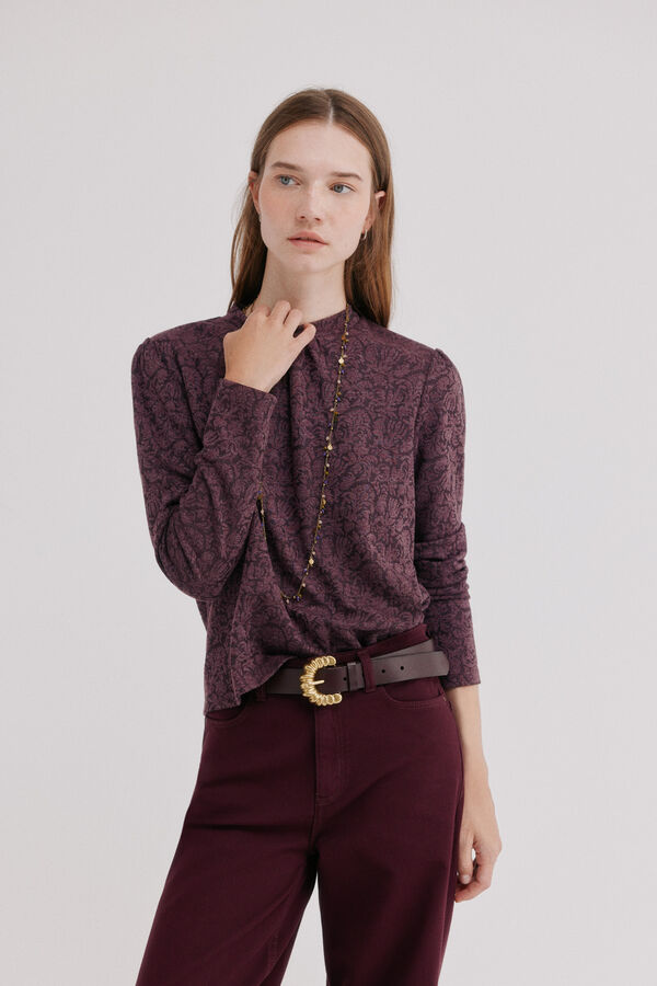 Hoss Intropia Mirel. T-shirt textura Granada