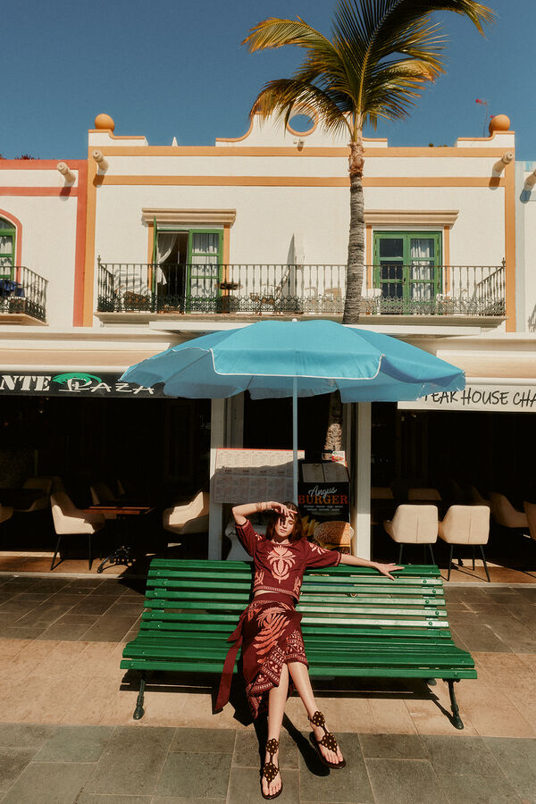 Hoss Intropia Renata. Saia p&aacute;reo Granada