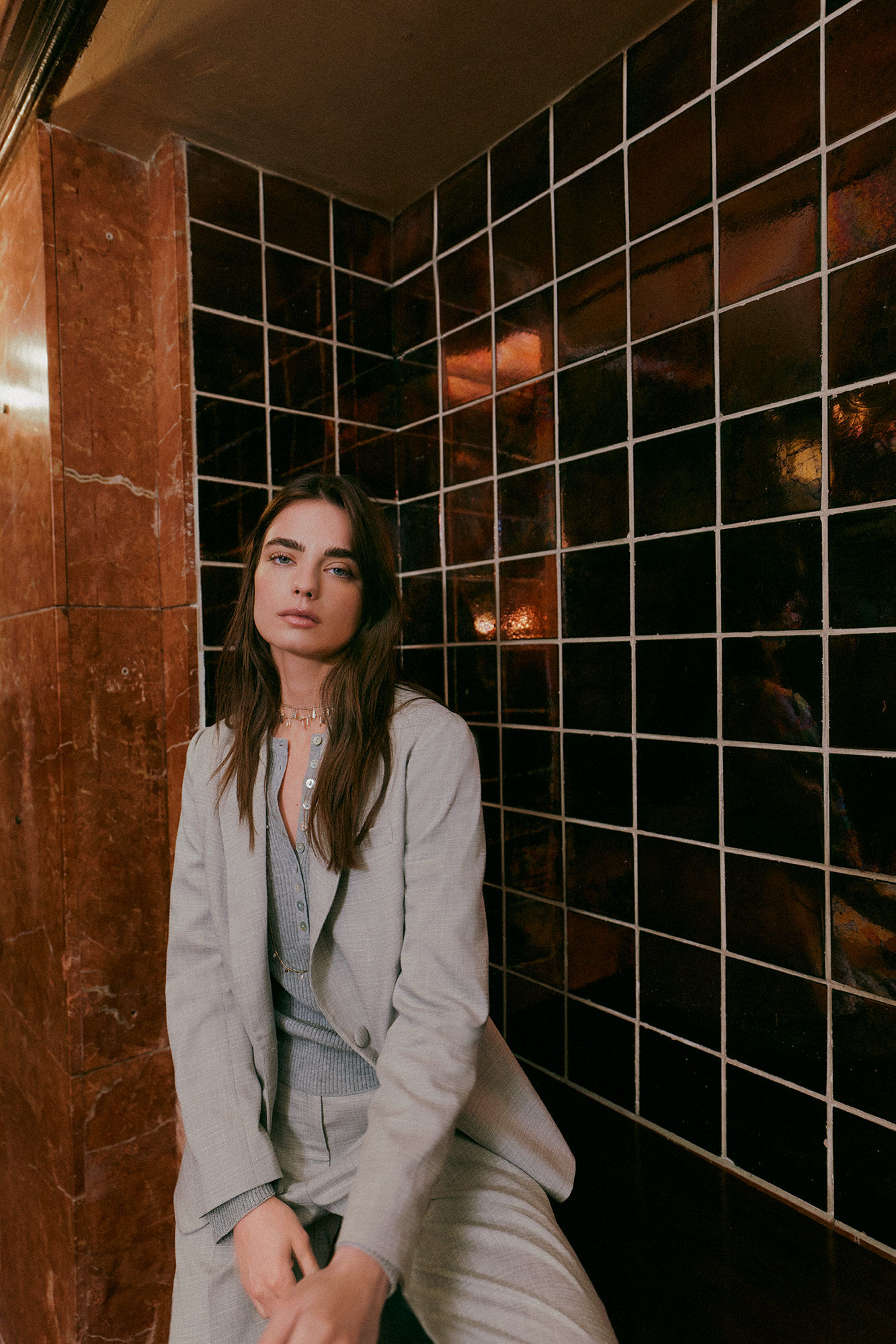 Hoss Intropia Eug&egrave;ne. Blazer fecho cruzado