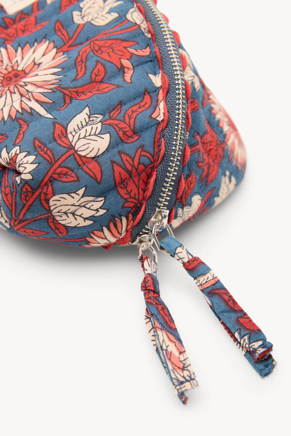 Hoss Intropia Loreta. Neceser grande estampado Estampado azul