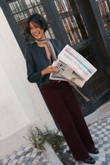 Hoss Intropia Erea. Blazer cropped Cinzento