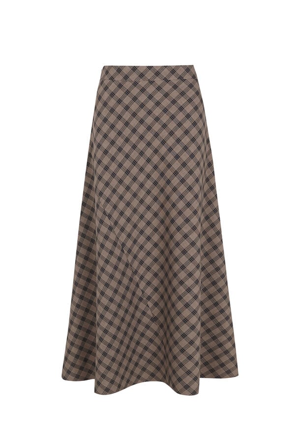Hoss Intropia Roxe. Falda midi Multicolor