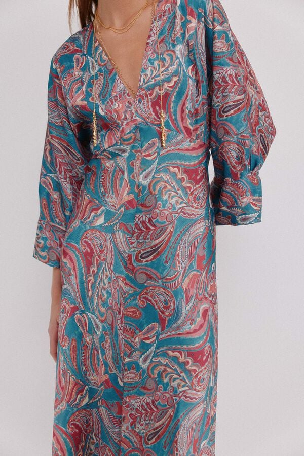 Hoss Intropia Luisa. Vestido estampado Multicolorido